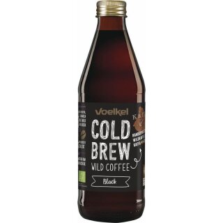 Voelkel Cold Brew Wild Coffee Black - Bio - 0,33l