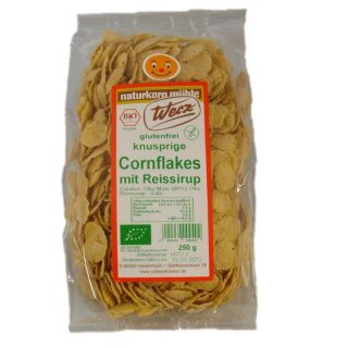 naturkorn mühle Werz Cornflakes mit Reissirup - Bio - 250g