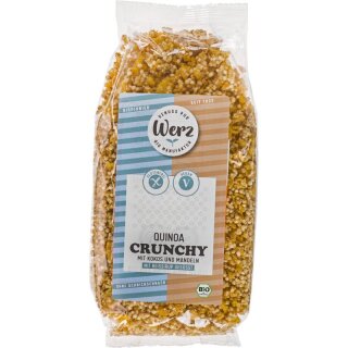 Werz Quinoa Crunchy Vollkorn Knuspermüsli glutenfrei - Bio - 250g