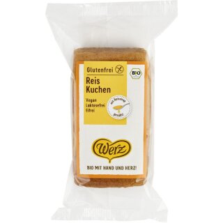 Werz Reis Kuchen glutenfrei - Bio - 300g