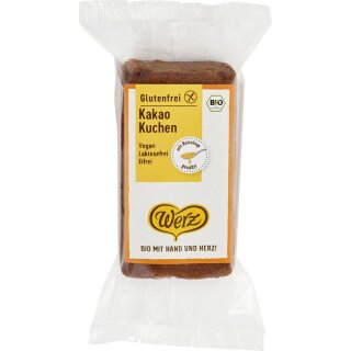 Werz Kakao Kuchen glutenfrei - Bio - 300g
