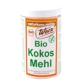 Werz Kokosmehl glutenfrei - Bio - 200g