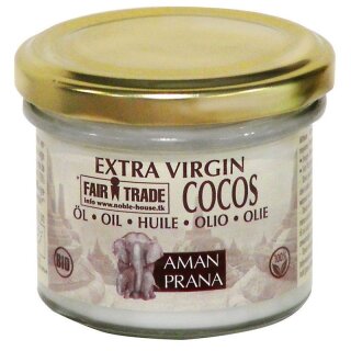 Amanprana Extra Virgin Cocos Öl  - Bio - 100ml