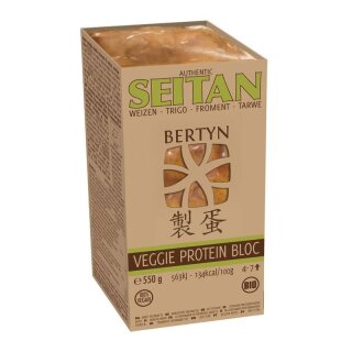 Bertyn Weizen Seitan Shoyu Protein Bloc - Bio - 550g