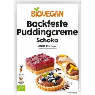 Biovegan Backfeste Puddingcreme Schoko BIO - Bio - 55g