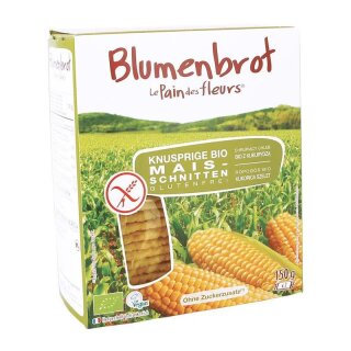 Blumenbrot Knusprige Mais-Schnitten - Bio - 150g
