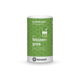 Feinstoff Weizengras Pulver Bio - Bio - 125g