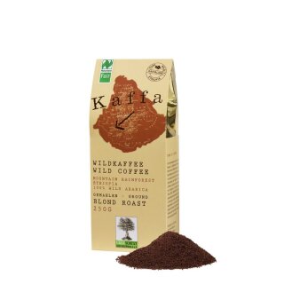 Kaffa Wildkaffee Blond Roast gemahlen bio- und Naturland Fair-zertifizi - Bio - 250g