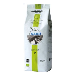 Nabu Gourmet-Kaffee Wiener Röstung ganze Bohne - Bio - 250g