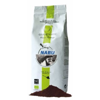 Nabu Gourmet-Kaffee Wiener Röstung gemahlen - Bio - 250g