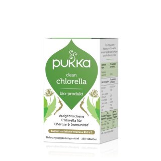 Pukka Clean Chlorella 150 Tabletten - Bio - 75g
