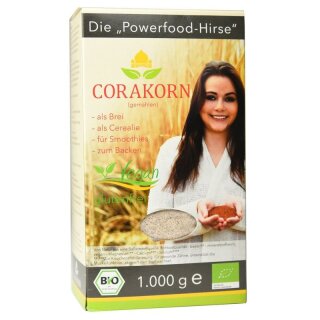 Kusiek´s Corakorn Fingerhirsemehl - Bio - 1kg