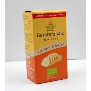 Corakorn Gerstenmalz für helles Brot - Bio - 250g