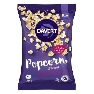 Davert Popcorn Sweet - Bio - 80g