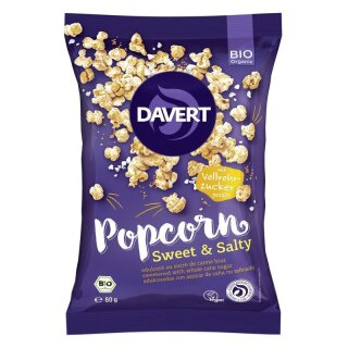 Davert Popcorn Sweet & Salty - Bio - 80g