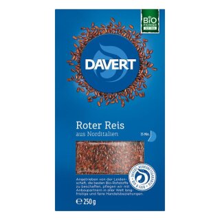 Davert Roter Reis - Bio - 250g