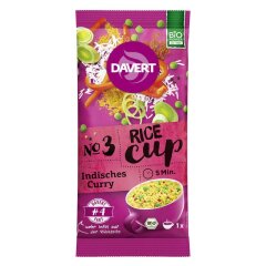 Davert Rice-Cup Indisches Curry - Bio - 67g