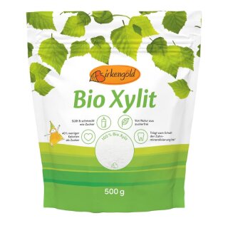 Birkengold Xylit Beutel - Bio - 500g