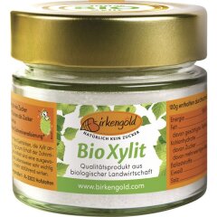 Birkengold Xylit Glas - Bio - 140g