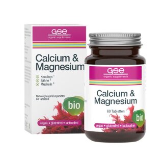 GSE Calcium & Magnesium Complex Bio 60 Tabl. à 700 mg - Bio - 42g