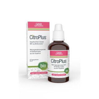 GSE CitroPlus 800 Grapefruit-Kern-Extrakt - Bio - 50ml