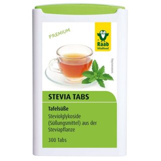 Raab Vitalfood Stevia Tabs - 18g