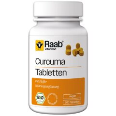 Raab Vitalfood Curcuma Tabletten 300 Tabletten à...