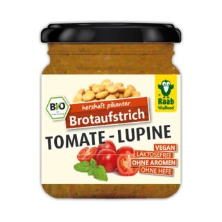 Raab Vitalfood Aufstrich Tomate-Lupine - Bio - 140g