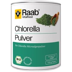 Raab Vitalfood Chlorella Pulver - Bio - 150g