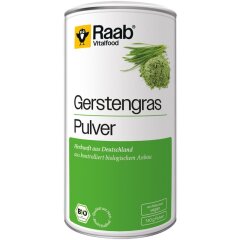Raab Vitalfood Gerstengras Pulver - Bio - 140g