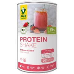 Raab Vitalfood Protein Shake Erdbeer-Vanille - Bio - 300g
