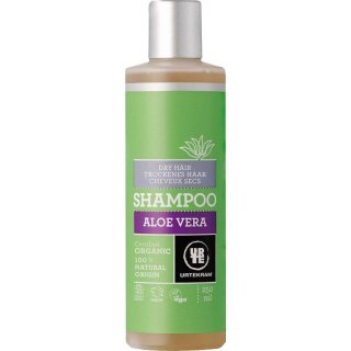 Urtekram Shampoo Aloe Vera für trockenes Haar - 250ml
