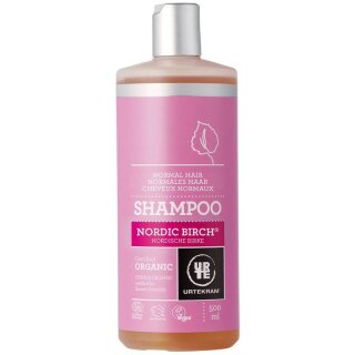 Urtekram Shampoo Nordische Birke für normales Haar - 500ml