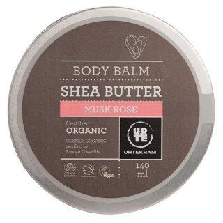 Urtekram Body Balm Shea Butter Rose Moschus - 140ml