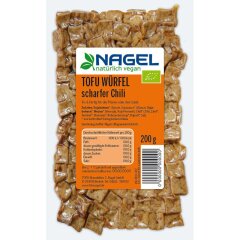 Nagel Tofu TOFU WÜRFEL scharfer Chili - Bio - 200g