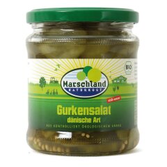 Marschland Bioland Gurkensalat dänische Art 370 ml...