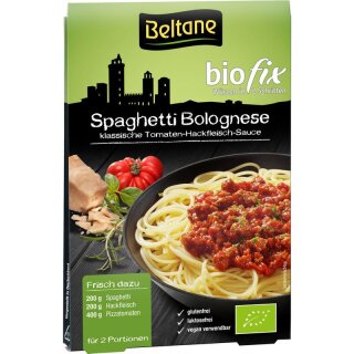 Beltane Biofix Spaghetti Bolognese glutenfrei lactosefrei - Bio - 27g