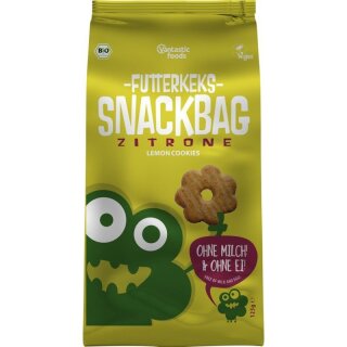 Vantastic foods Futterkeks Snackbag Zitrone - Bio - 125g