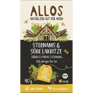 Allos Sternanis & Süße Lakritze Tee - Bio - 40g