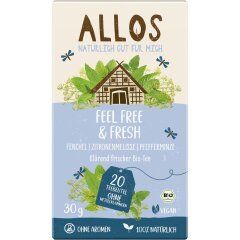Allos Feel Free & Fresh Tee - Bio - 30g