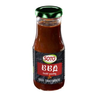 Soto BBQ Grill-Sauce würzig leicht rauchig - Bio - 250ml