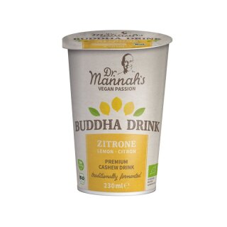 Dr. Mannah´s Vegan Passion Buddha Drink Zitrone - Bio - 230ml