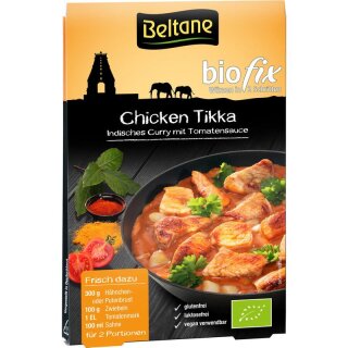Beltane Biofix Chicken Tikka glutenfrei lactosefrei - Bio - 25,1g