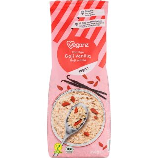 Veganz Porridge Goji Vanilla - Bio - 350g