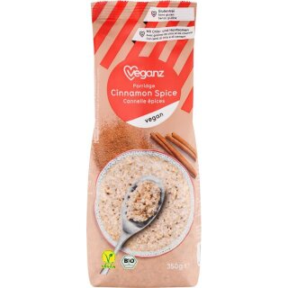 Veganz Porridge Cinnamon Spice - Bio - 350g
