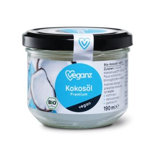 Veganz Kokosöl - Bio - 190ml
