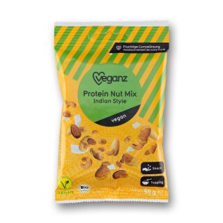 Veganz Protein Nut Mix Indian Style - Bio -  50g