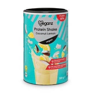 Veganz Protein Shake Coconut Lemon - Bio - 300g