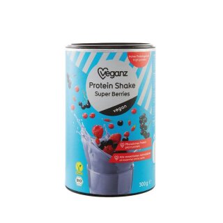 Veganz Protein Shake Super Berries - Bio - 300g