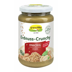 granoVita Erdnuss-Crunchy Knackig Vegan - 350g x 6  - 6er...